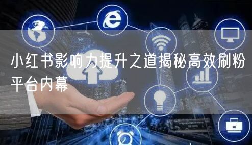 小红书影响力提升之道揭秘高效刷粉平台内幕
