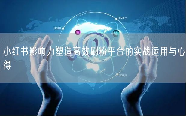 小红书影响力塑造高效刷粉平台的实战运用与心得