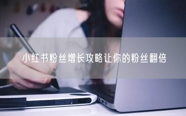 小红书粉丝增长攻略让你的粉丝翻倍