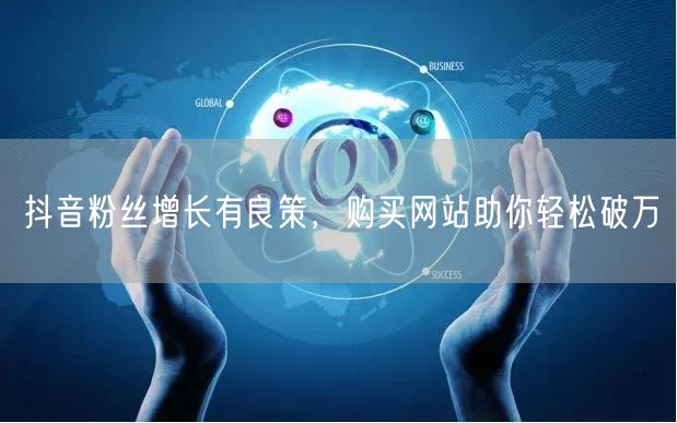 抖音粉丝增长有良策，购买网站助你轻松破万