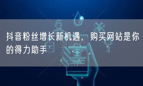 抖音粉丝增长新机遇，购买网站是你的得力助手